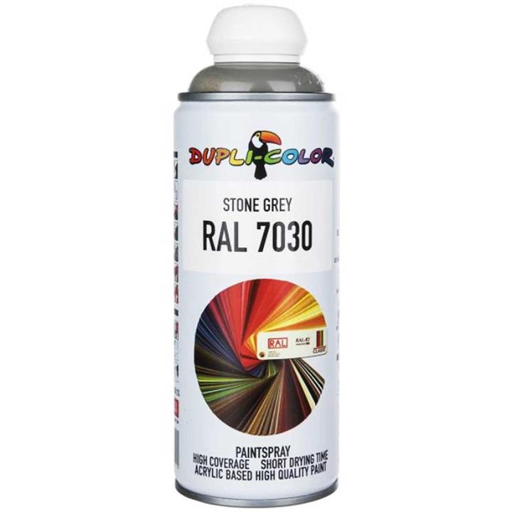 اسپری رنگ خاکستری دوپلی کالر مدل RAL 7030 حجم 400 میلی لیتر